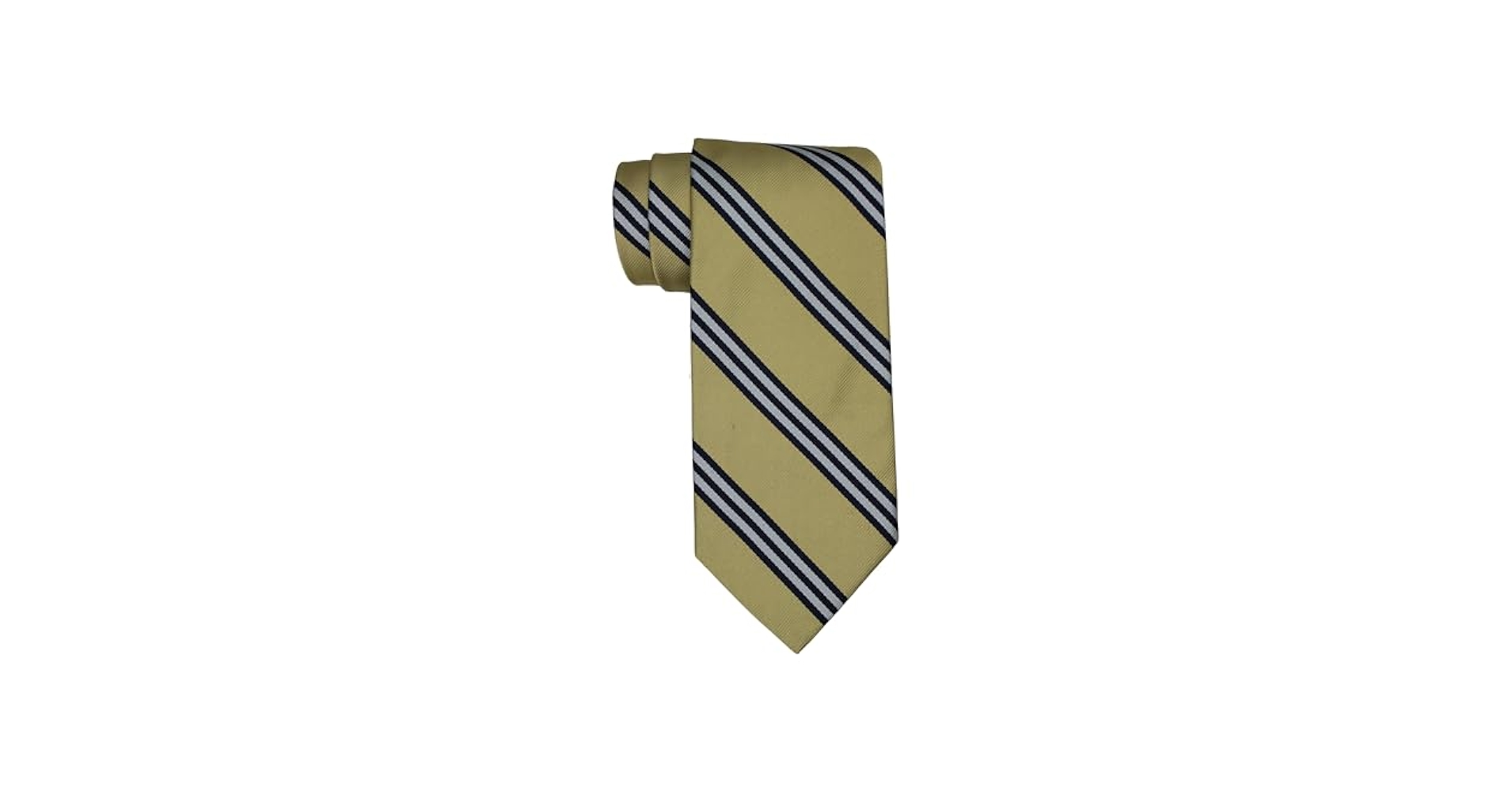 Amazon | Brooks Brothers イエローストライプネクタイ, ブルー